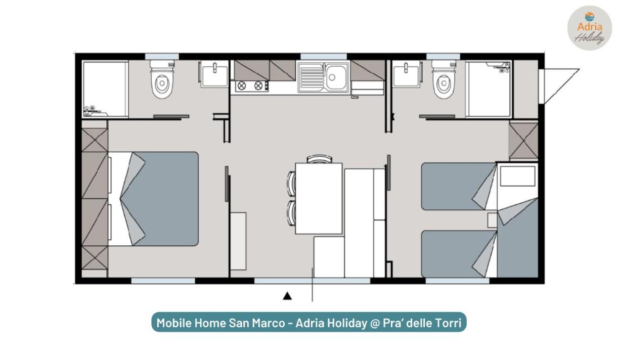 Pra' Delle Torri - Adria Holiday Mobile Homes Καόρλε Εξωτερικό φωτογραφία