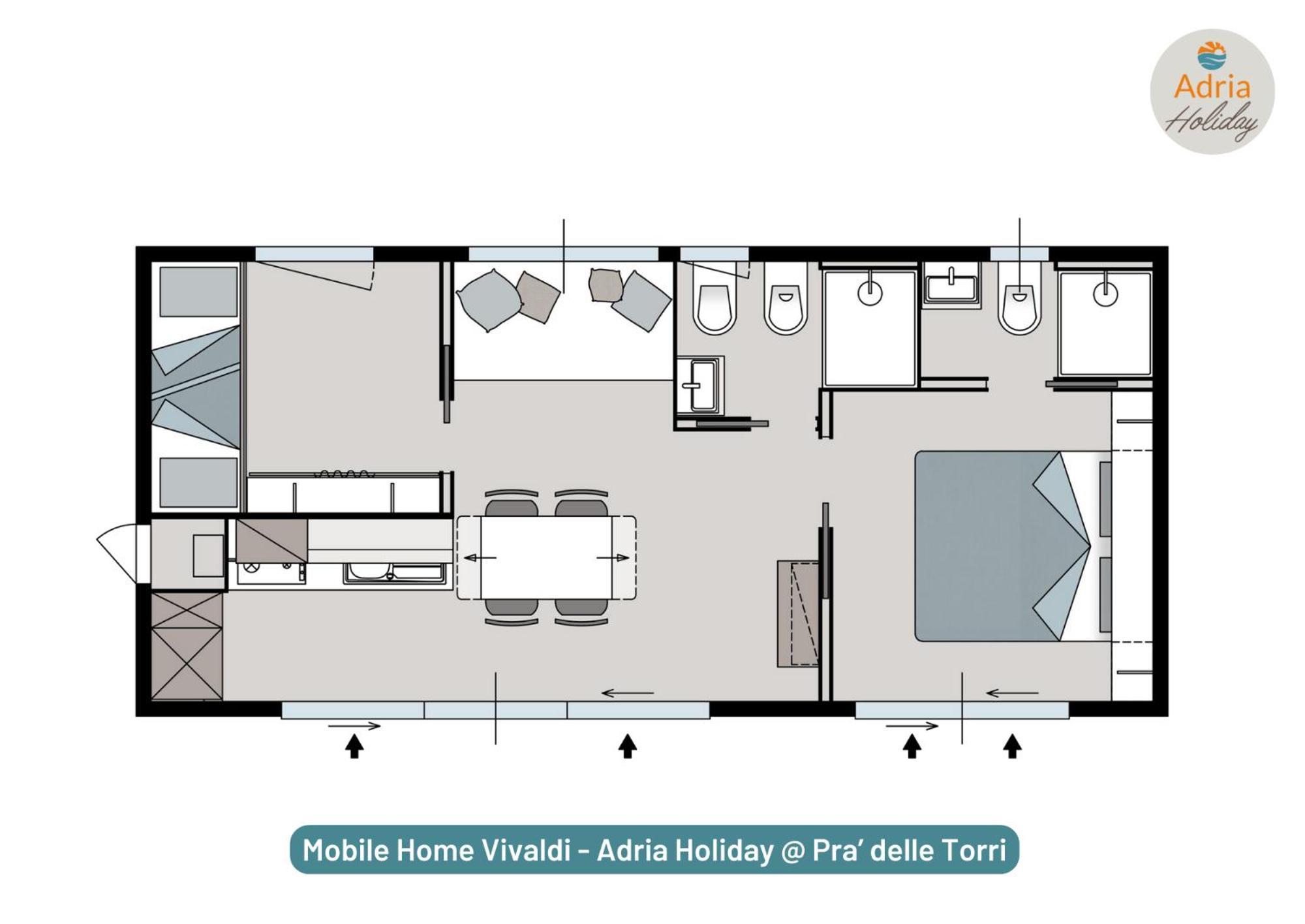Pra' Delle Torri - Adria Holiday Mobile Homes Καόρλε Εξωτερικό φωτογραφία